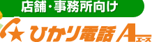 店舗・事務所向け ひかり電話エース